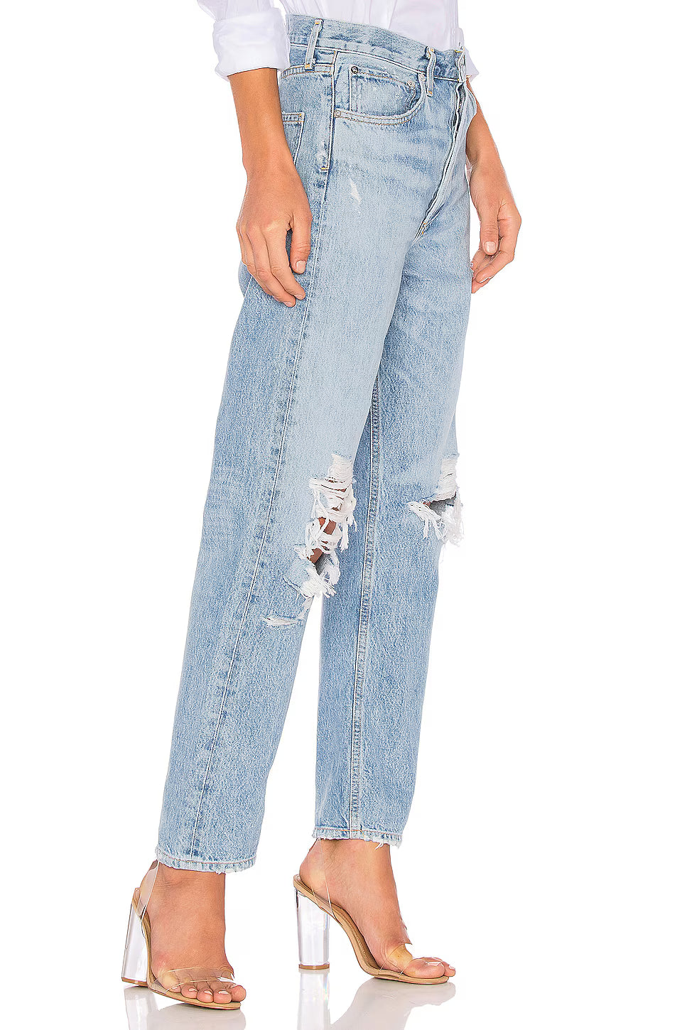 90's Mid Rise Loose Fit Jeans
